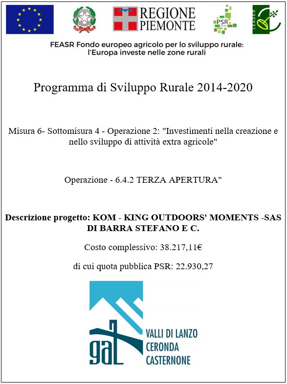 Programma Sviluppo Rurale 2014-2020